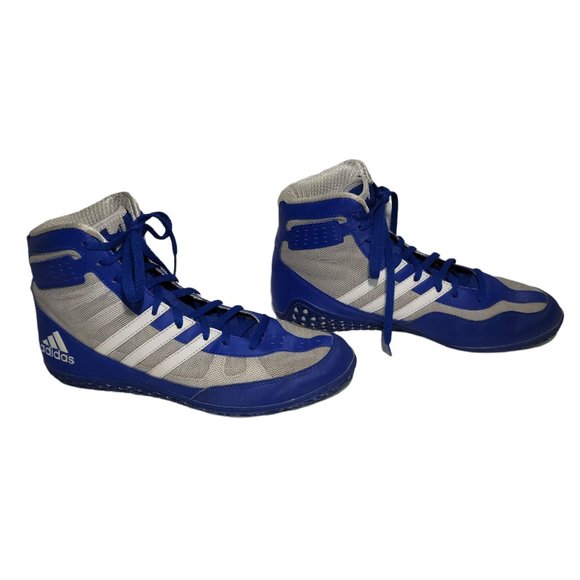 adidas Other - Adidas Mat Wizard 3 Boot (wiz-3-blue)Wrestling Shoes Men's 6.5